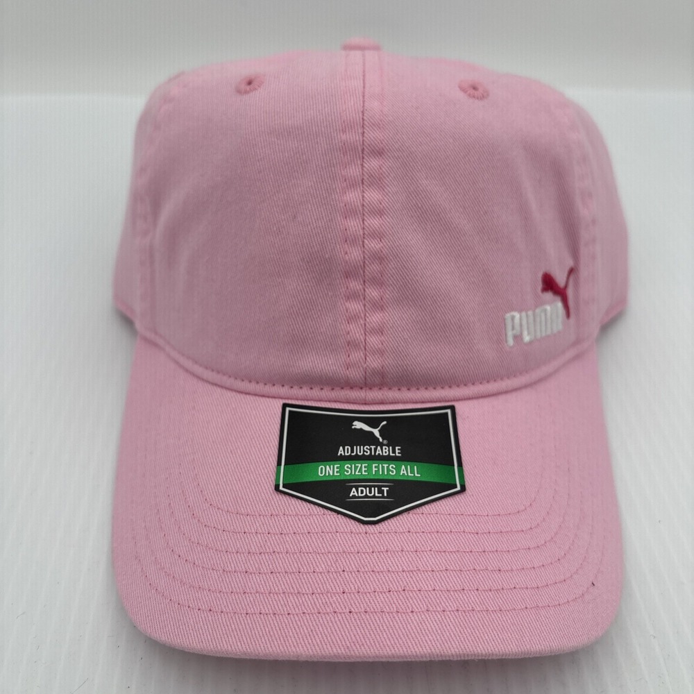 Puma Adult Unisex Adjustable Pink 110 Flexfit Golf Hat Cap NWT